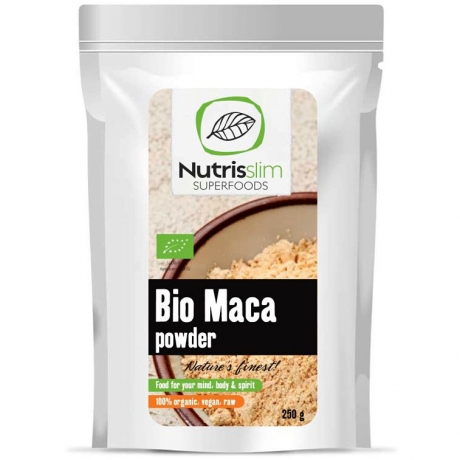 Pudra de maca organica 250 g - Nutrisslim Superfoods